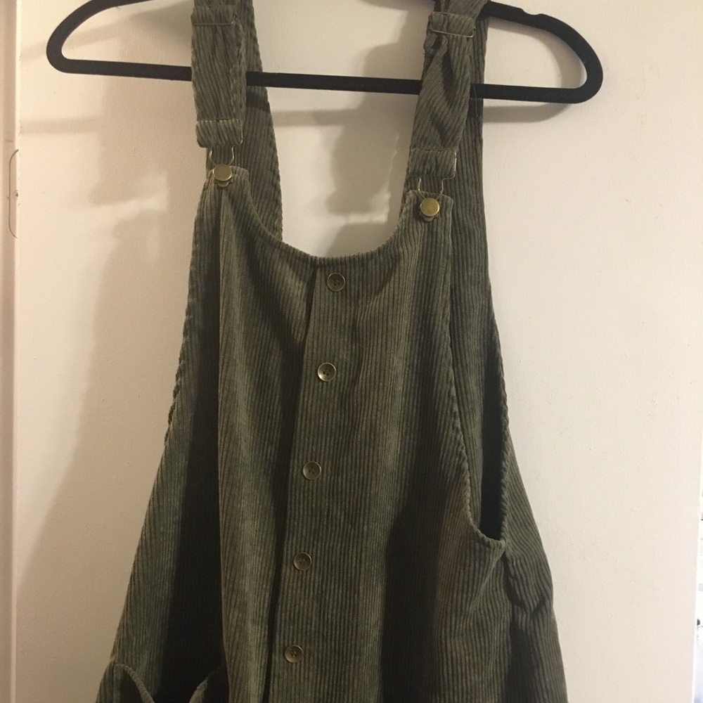 Green Shein Overalls